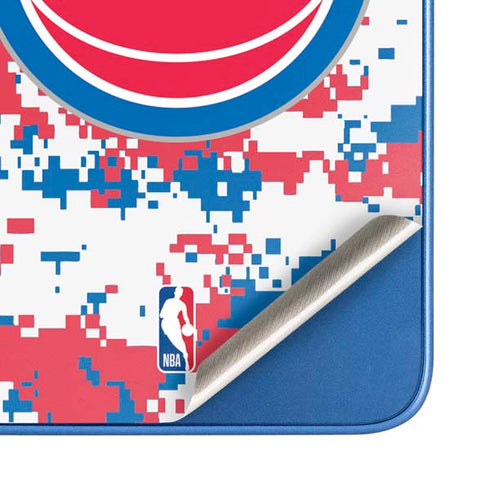 NBA Detroit Pistons Digi Camo Moto G Play 4G (2024) Skin
