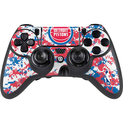 NBA Detroit Pistons Digi Camo PlayStation PS4 Skins