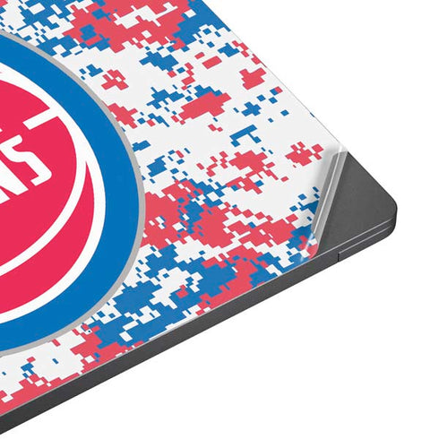 NBA Detroit Pistons Digi Camo Surface Laptop 7 13.8in Skin