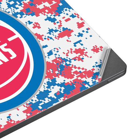 NBA Detroit Pistons Digi Camo Surface Laptop 7 15in Skin