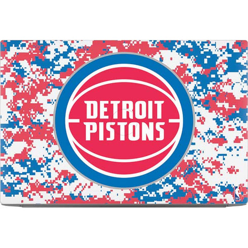NBA Detroit Pistons Digi Camo Dell XPS Skin