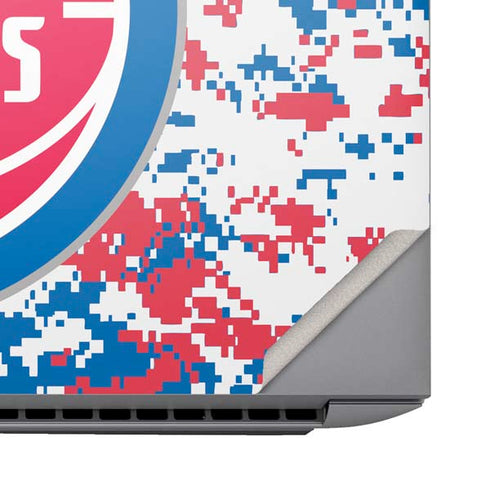 NBA Detroit Pistons Digi Camo HP ZBook Fury 16 G10 Skin