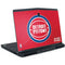 NBA Detroit Pistons Distressed Dell Alienware Skin