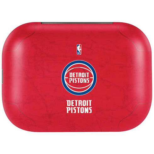 NBA Detroit Pistons Distressed Amazon Echo Buds Skin