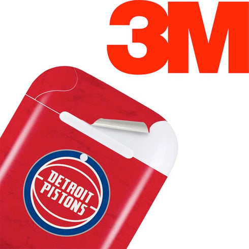 NBA Detroit Pistons Distressed Apple AirPods Skin