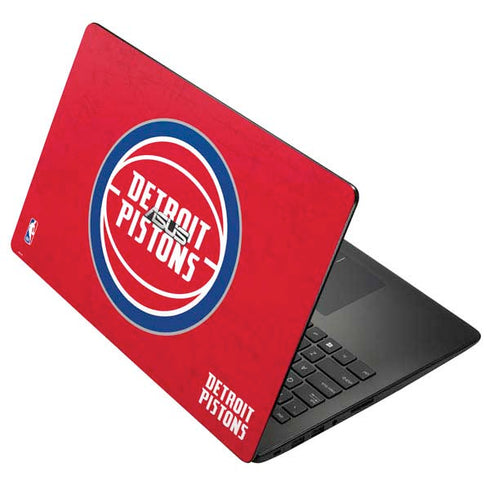 NBA Detroit Pistons Distressed Asus X502CA 15.6 Skin