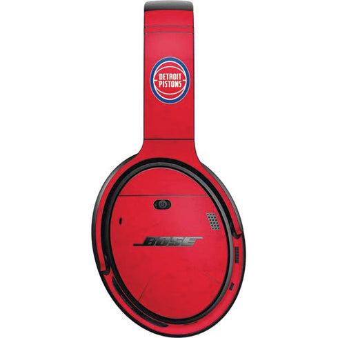 NBA Detroit Pistons Distressed Bose QuietComfort 35 II Headphones Skin