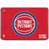 NBA Detroit Pistons Distressed HP Chromebook Skin