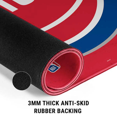 NBA Detroit Pistons Distressed Gaming Mouse Pad