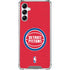 NBA Detroit Pistons Distressed Galaxy A14 5G Clear Case