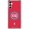 NBA Detroit Pistons Distressed Galaxy A15 5G Clear Case