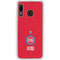 NBA Detroit Pistons Distressed Galaxy A20 Clear Case