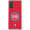 NBA Detroit Pistons Distressed Galaxy A32 5G Clear Case