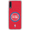 NBA Detroit Pistons Distressed Galaxy A50 Clear Case