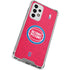 NBA Detroit Pistons Distressed Galaxy A53 5G Clear Case