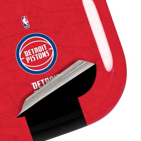 NBA Detroit Pistons Distressed Galaxy Buds Pro Skin