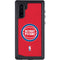 NBA Detroit Pistons Distressed Galaxy Note 10 Waterproof Case