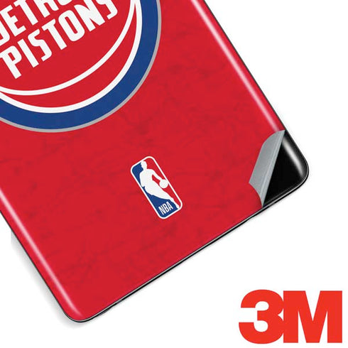 NBA Detroit Pistons Distressed Galaxy Note 8 Skin
