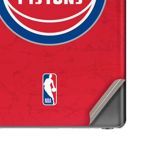 NBA Detroit Pistons Distressed Galaxy Note20 5G Skin