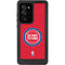 NBA Detroit Pistons Distressed Galaxy Note20 Ultra 5G Waterproof Case