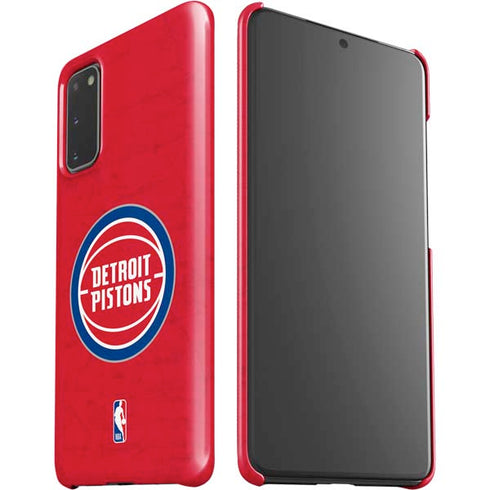NBA Detroit Pistons Distressed Galaxy S20 Lite Case