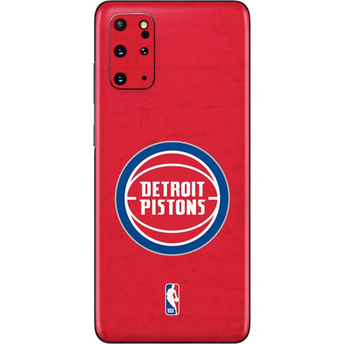 NBA Detroit Pistons Distressed Galaxy S20 Plus Skin