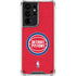 NBA Detroit Pistons Distressed Galaxy S21 Ultra 5G Clear Case