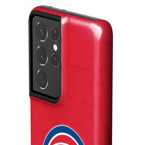 NBA Detroit Pistons Distressed Galaxy S21 Ultra 5G Pro Case