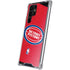 NBA Detroit Pistons Distressed Galaxy S22 Ultra Clear Case