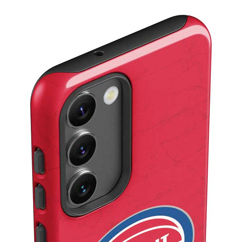 NBA Detroit Pistons Distressed Galaxy S23 Pro Case