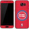 NBA Detroit Pistons Distressed Galaxy S7 Skin