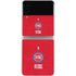 NBA Detroit Pistons Distressed Galaxy Z Flip3 5G Skin