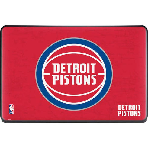 NBA Detroit Pistons Distressed Google Pixelbook Go Skin