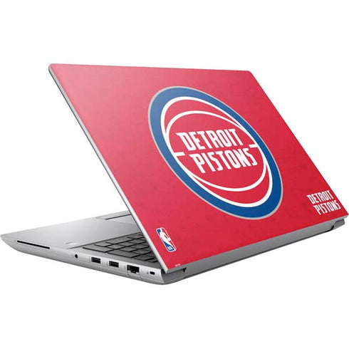 NBA Detroit Pistons Distressed HP ZBook Fury 16 G10 Skin