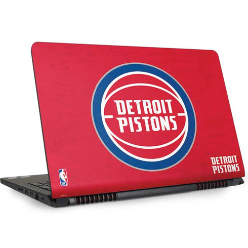 NBA Detroit Pistons Distressed Dell Inspiron Skin