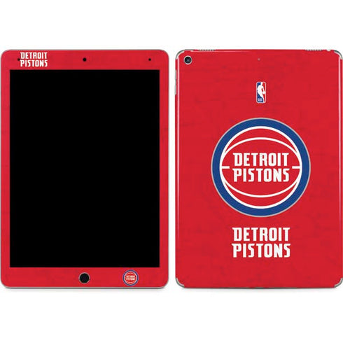 NBA Detroit Pistons Distressed iPad Skins