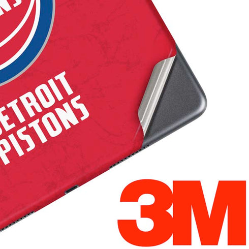 NBA Detroit Pistons Distressed iPad Skins