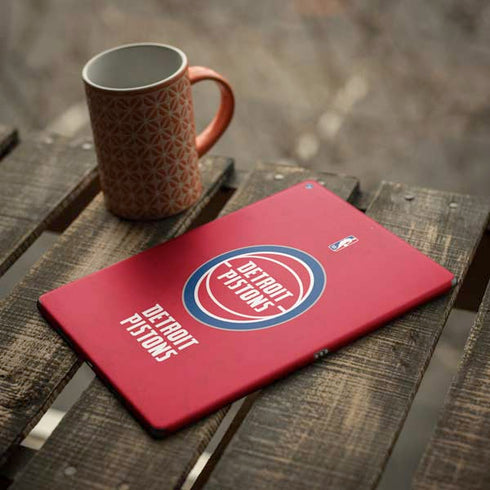 NBA Detroit Pistons Distressed iPad Skins