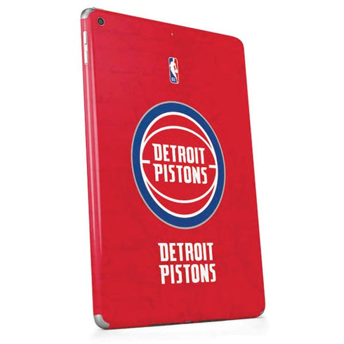 NBA Detroit Pistons Distressed Apple iPad Skin