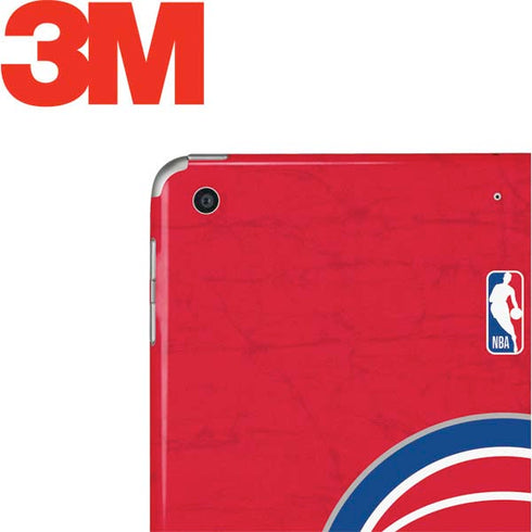 NBA Detroit Pistons Distressed Apple iPad Skin
