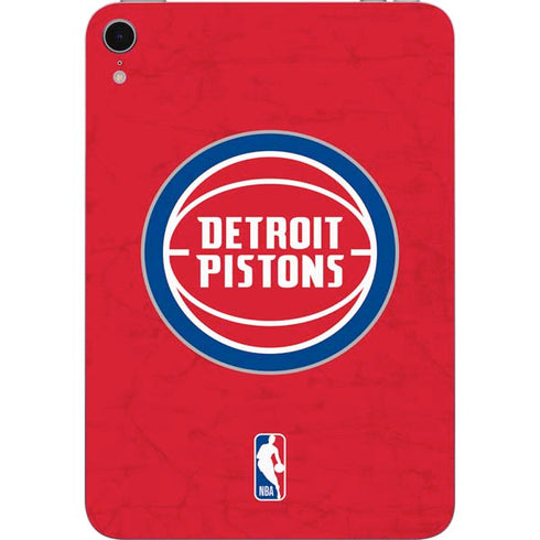NBA Detroit Pistons Distressed Apple iPad Mini Skin