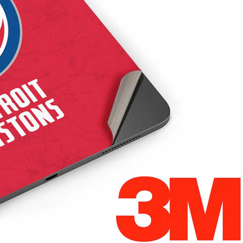 NBA Detroit Pistons Distressed Apple iPad Pro Skin
