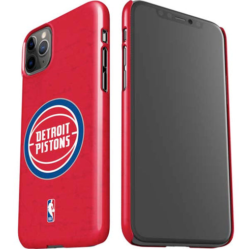 NBA Detroit Pistons Distressed iPhone 11 Pro Max Lite Case