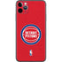 NBA Detroit Pistons Distressed iPhone 11 Pro Max Skin