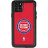 NBA Detroit Pistons Distressed iPhone 11 Pro Max Waterproof Case
