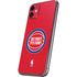 NBA Detroit Pistons Distressed iPhone 11 Skin