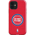 NBA Detroit Pistons Distressed iPhone 12 Impact Case