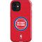 NBA Detroit Pistons Distressed iPhone 12 Mini Impact Case