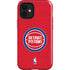 NBA Detroit Pistons Distressed iPhone 12 Mini Impact Case