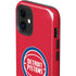 NBA Detroit Pistons Distressed iPhone 12 Mini Impact Case